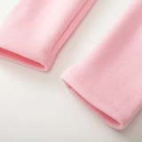 Детские белые флисовые цветные штаны, удерживающие тепло современные леггинсы