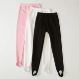 Детские белые флисовые цветные штаны, удерживающие тепло современные леггинсы