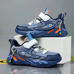 ABC男童夏季 轻便中大童镂空网鞋 新款 儿童运动鞋 网面单网薄款 CEO