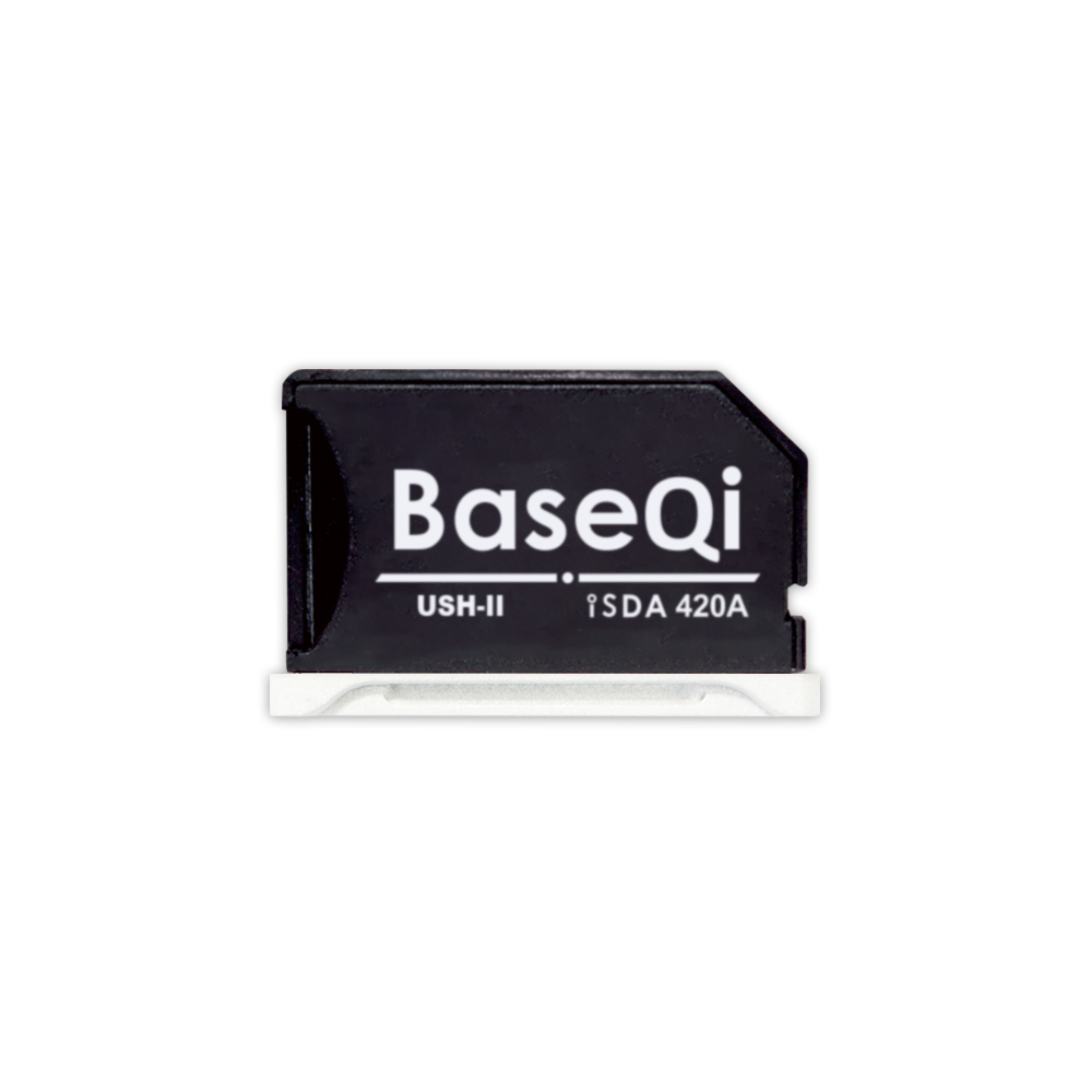 BaseQi苹果MacBookPro2021/2022系列铝合金神隐转接卡microSD卡套-封面