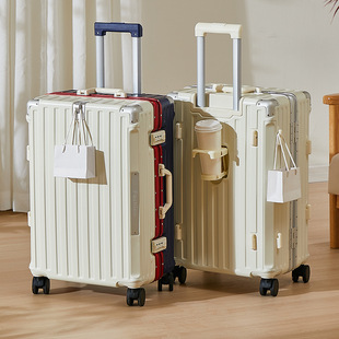 密码箱学生专用2025新款女男生拉杆结实耐用加厚旅行铝框20寸登机