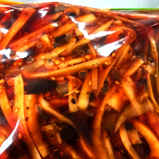 黑龙江鸡西特产鸡西冷面辣菜朝鲜族风味拌菜干豆腐桔梗蕨菜明太鱼