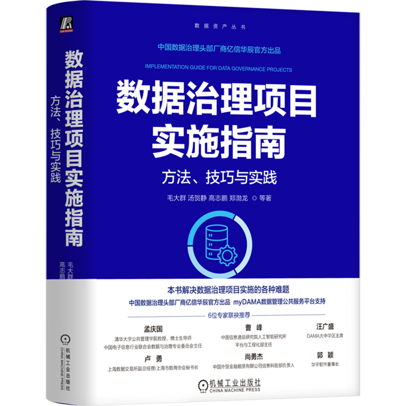 【新华书店 正版】数据治理项目实施指南:方法、技巧与实践