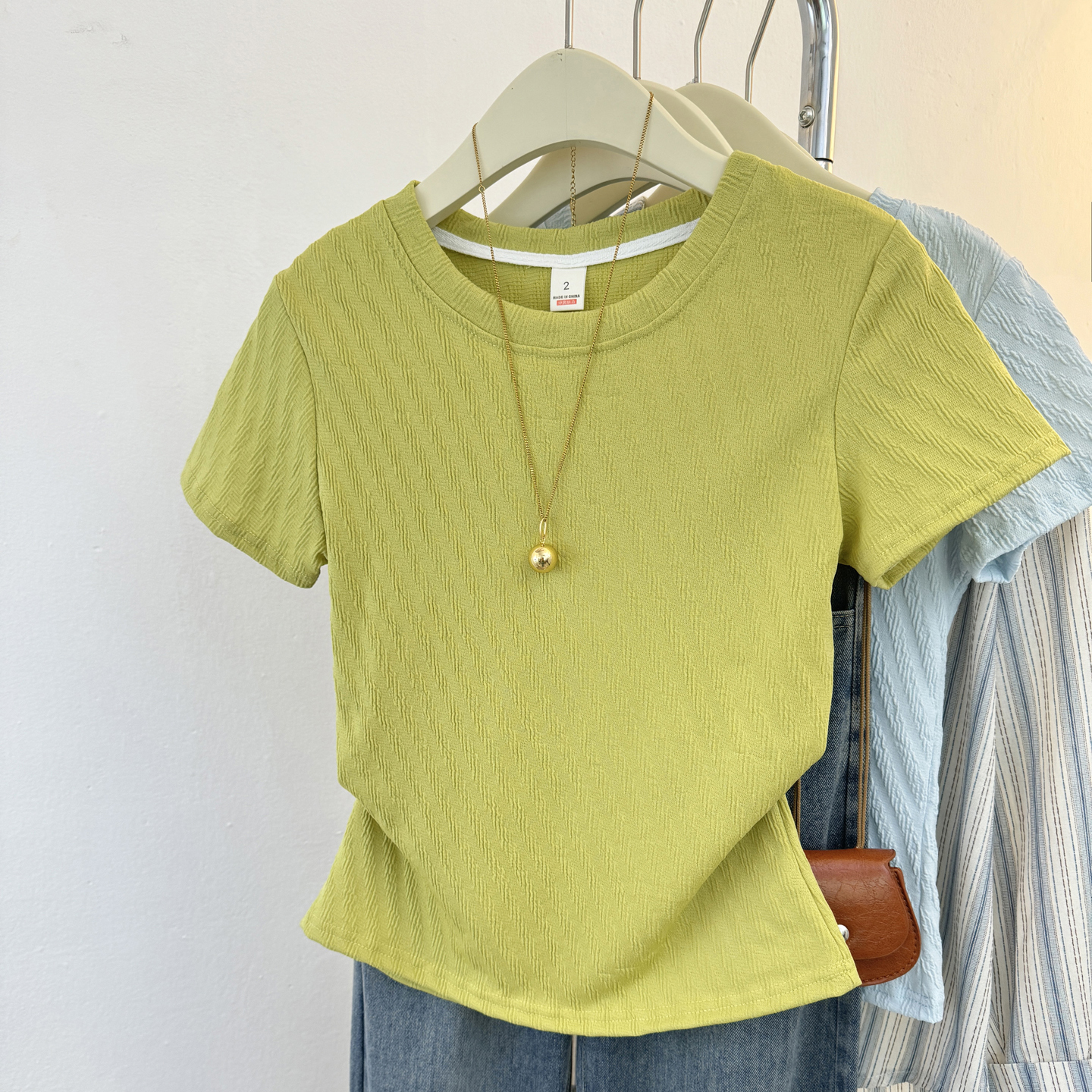 超火cec正肩短袖T恤女夏季韩版