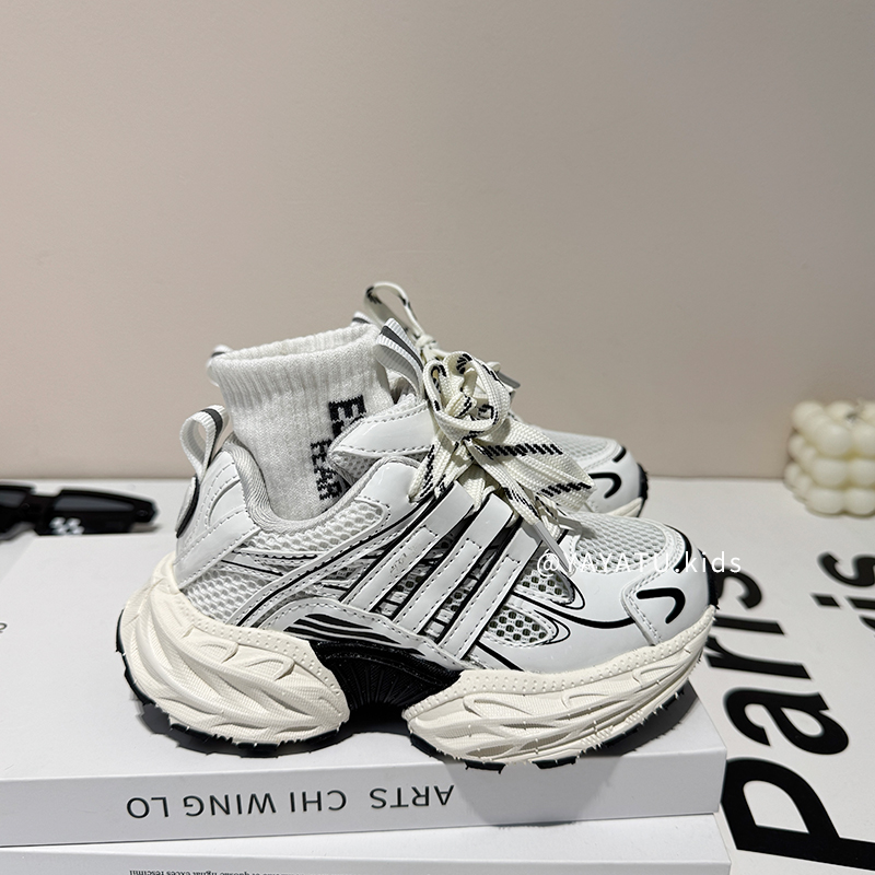 儿童老爹鞋单网透气春夏新款男童轻便休闲鞋女童运动鞋潮牌走秀