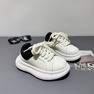 儿童小白鞋男童板鞋轻便软底