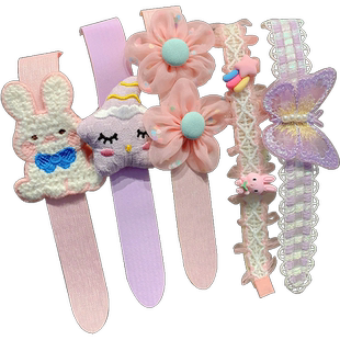 魔术贴发箍女儿童碎发整理神器2023年新款刘海贴小女孩魔法贴头箍