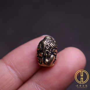 原创复古藏银一念之间背云隔珠金刚星月菩提手串长串diy文玩配饰