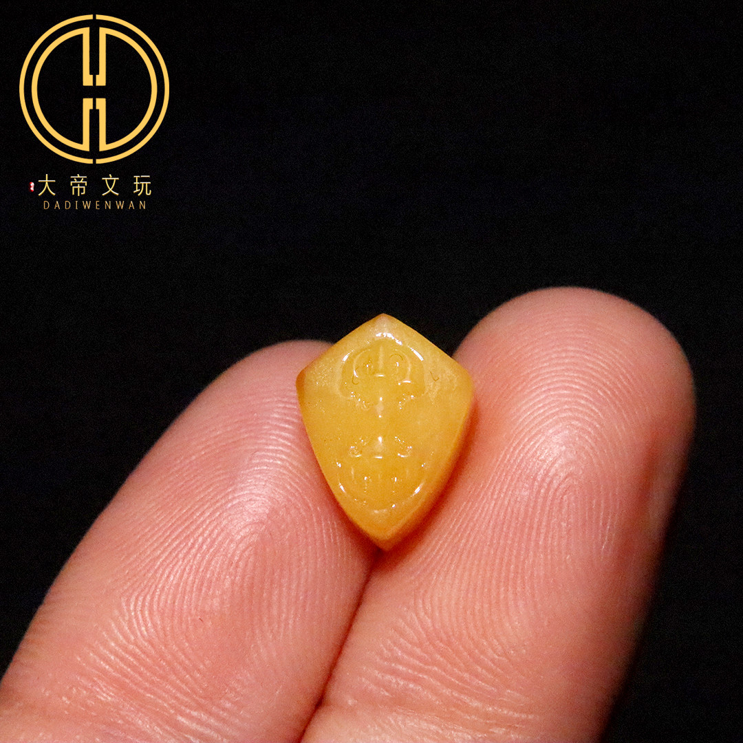 天然原矿蜜蜡金刚杵背云隔珠菩提手串长串串珠编绳diy文玩配件