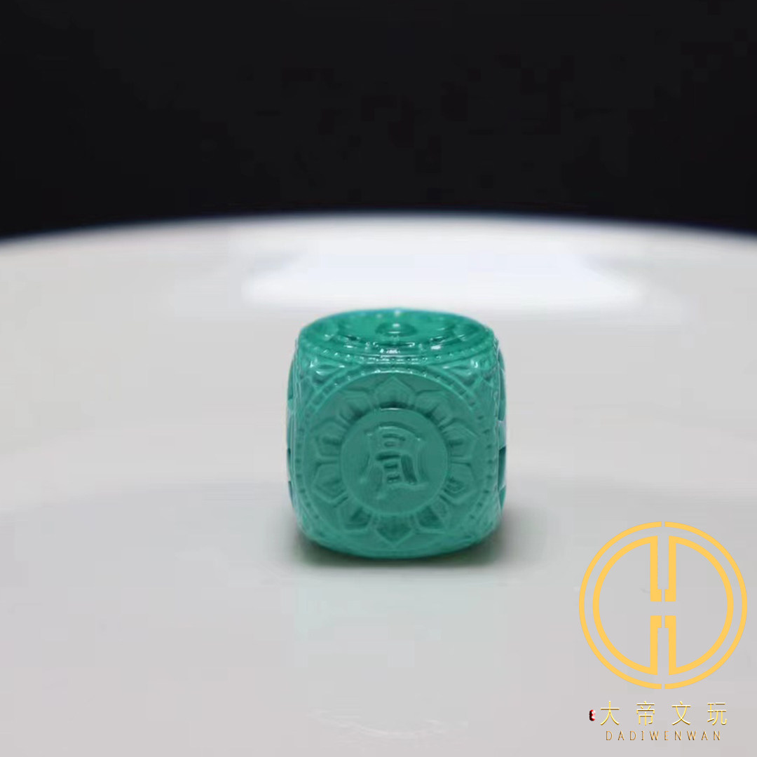 蒙松四方花珠顶腰珠隔珠diy配饰