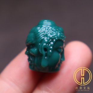 雪巴琉璃果冻料一念之间背云腰珠隔珠菩提手串长串108diy文玩配饰