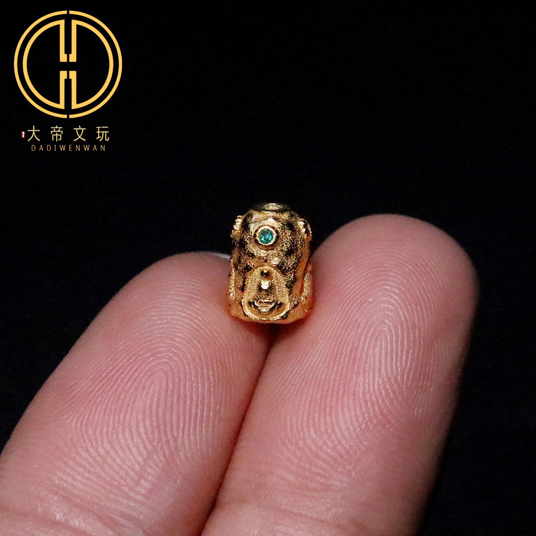 纯银925银镀金镶嵌无相佛隔珠背云绳束串珠手链编绳diy文玩配饰,饰品/流行首饰/时尚饰品新,其他DIY饰品配件,淘宝优惠券,粉丝福利购,淘宝优惠卷