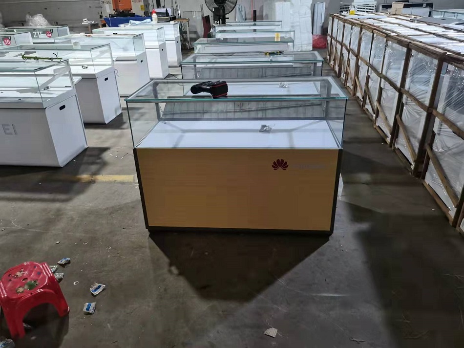 定制LOGO手机柜/陈列玻璃柜/封闭玻璃展示柜/无人机玻璃柜/钟表柜