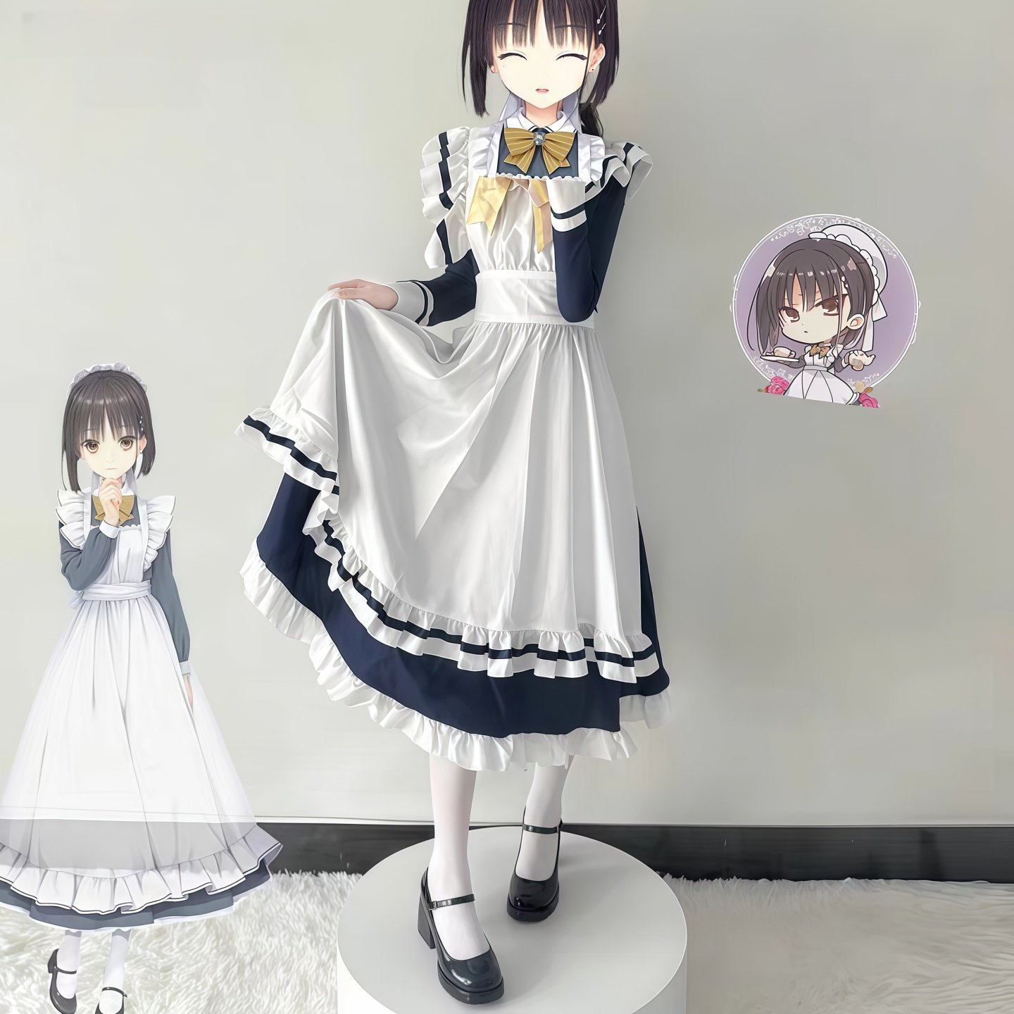 四季夏目枣子姐cos女仆装星光咖啡馆与死神之蝶女主长款洛丽塔裙,模玩/动漫/周边/娃圈三坑/桌游,Cosplay女装/cos女装,淘宝优惠券,粉丝福利购,淘宝优惠卷