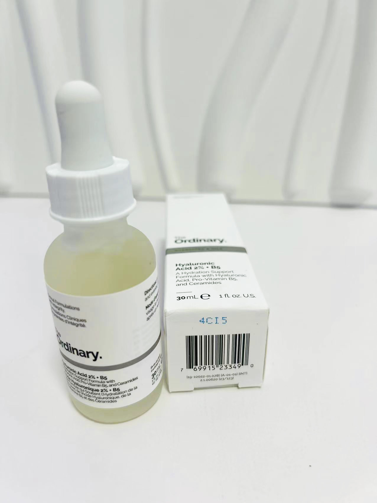 正品the ordinary 2%玻尿酸+维生素b5神经酰胺保湿精华液补水现货