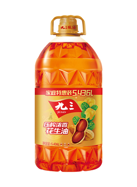 九三压榨浓香花生油5.436L