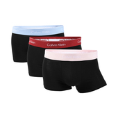 黑色四角内裤 Calvin 2025新款 纯棉舒适休闲平角内裤 Klein男士 底裤