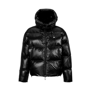 Armani阿玛尼2025新款 休闲加厚保暖外套鸭绒羽绒服男 高端品牌冬季