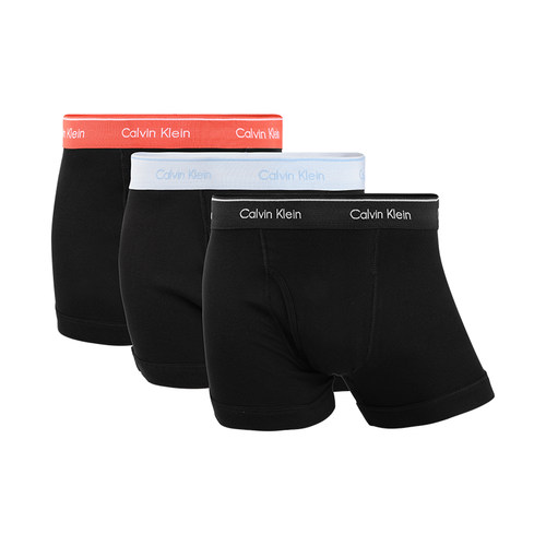 3条CalvinKlein男士平角内裤