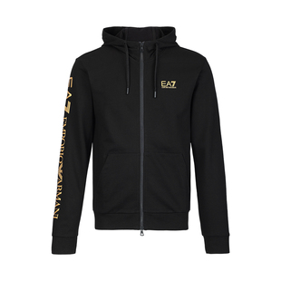 [保税仓]Armani阿玛尼男士2025新款美式休闲薄款外套纯棉开衫卫衣