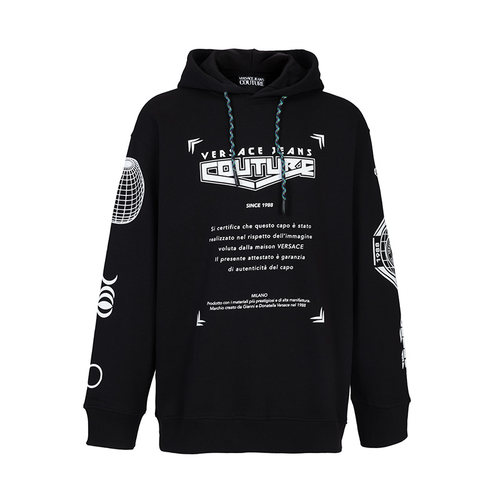 Versace/范思哲男士潮流连帽卫衣