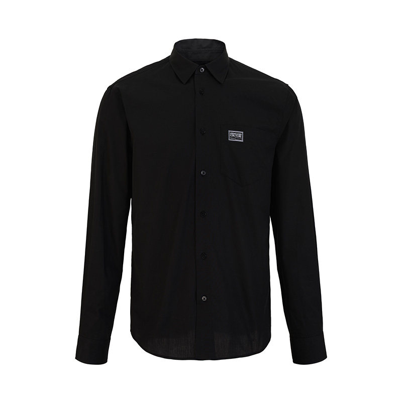 versace/范思哲大牌男装vj时尚休闲印花纯棉长袖衬衫奢侈品简约