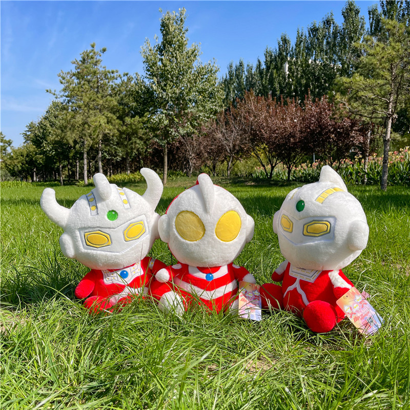 正品塞罗奥特曼小公仔毛绒玩具大号超人玩偶睡觉抱睡男孩生日礼物