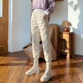 零下40度棉裤 滑雪 高端防水防寒裤 哈尔滨雪乡旅游羽绒裤 女外穿冬季