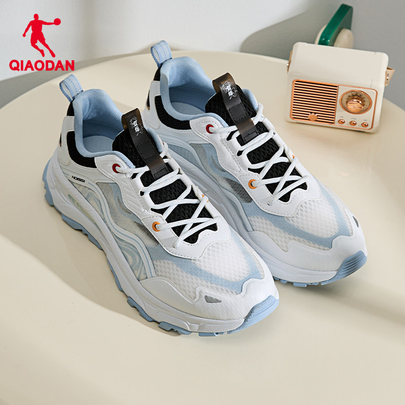 乔丹运动鞋男鞋2025冬季新款官方正品轻便减震网鞋男款休闲老爹鞋