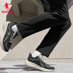 厚官方防风厚底缓震软底耐磨防滑跑鞋 乔丹男跑步鞋 飞影TRAIL冬季