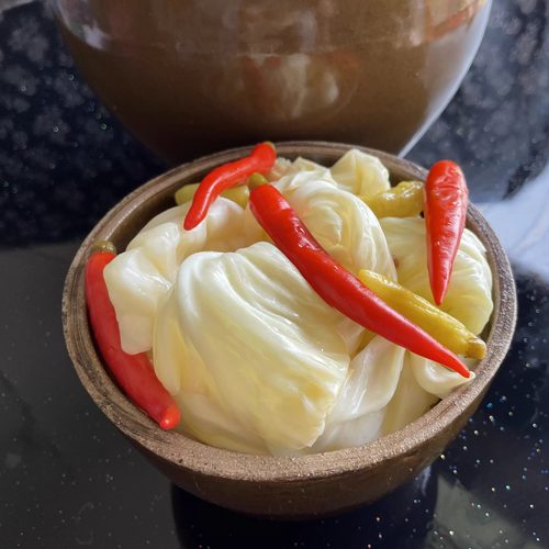重庆酸辣泡菜卷心菜正宗老坛母水泡包菜莲花白开胃圆白菜四川泡菜 - 封面
