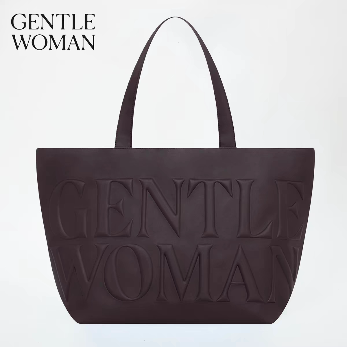GentleWoman品牌折扣店皮质大托特包女轻熟简约手提包通勤单肩包