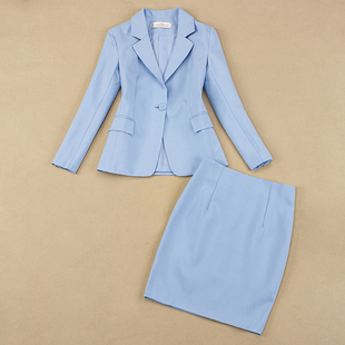 西装外套女夏季薄款高级感职业气质小个子休闲西服套装裙正装