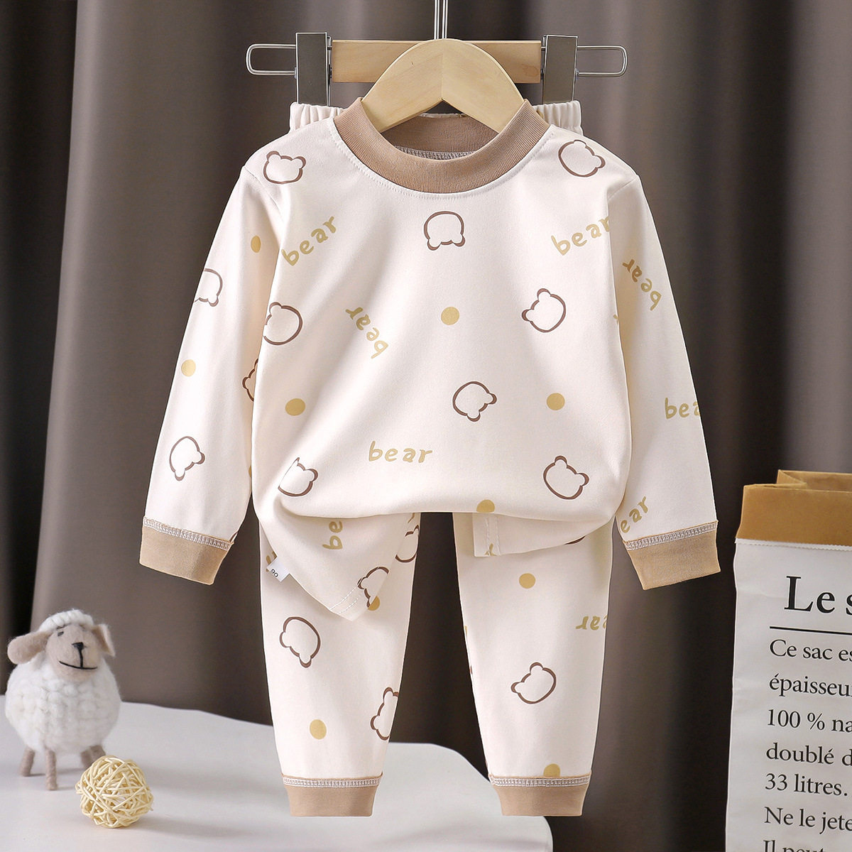 新款儿童睡衣家居服德绒男女童秋衣秋裤套装打底宝宝保暖内衣套装,童装/婴儿装/亲子装,内衣套装,淘宝优惠券,粉丝福利购,淘宝优惠卷