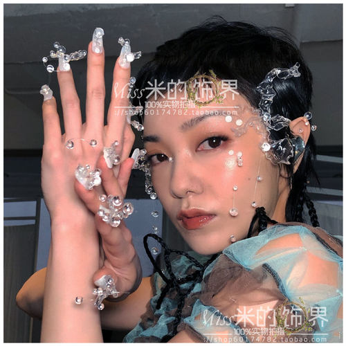 susanfang同款郭采洁新娘饰品