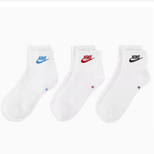 Nike耐克男袜女袜红勾袜训练运动休闲袜透气中筒袜DX5074-911