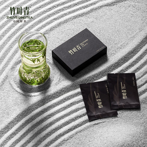 【尝鲜装】竹叶青绿茶25年特级静心峨眉高山绿茶品鉴装8g(4g*2)