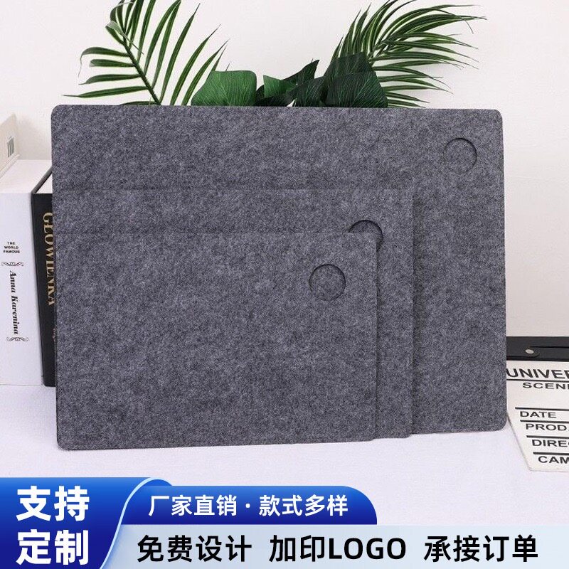 定制毛毡色板袋样品木板防潮毛毡套色卡样板收纳毛毡包可印LOGO