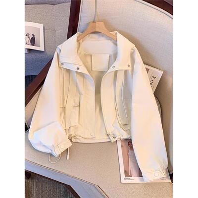 工装冲锋衣外套女秋季202