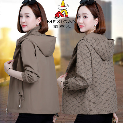 稻草人双面穿外套女春秋2