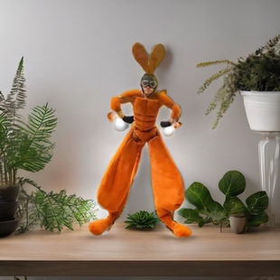 袋鼠高跷卡通演出服装夜店表演舞台踩高跷机器人主题乐园小丑巡游