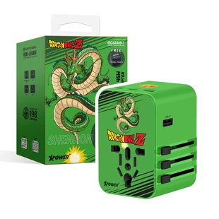 XPower x 龍珠Z 45W 6輸出 PD3.0/PPS快充旅行充電器 (神龍)