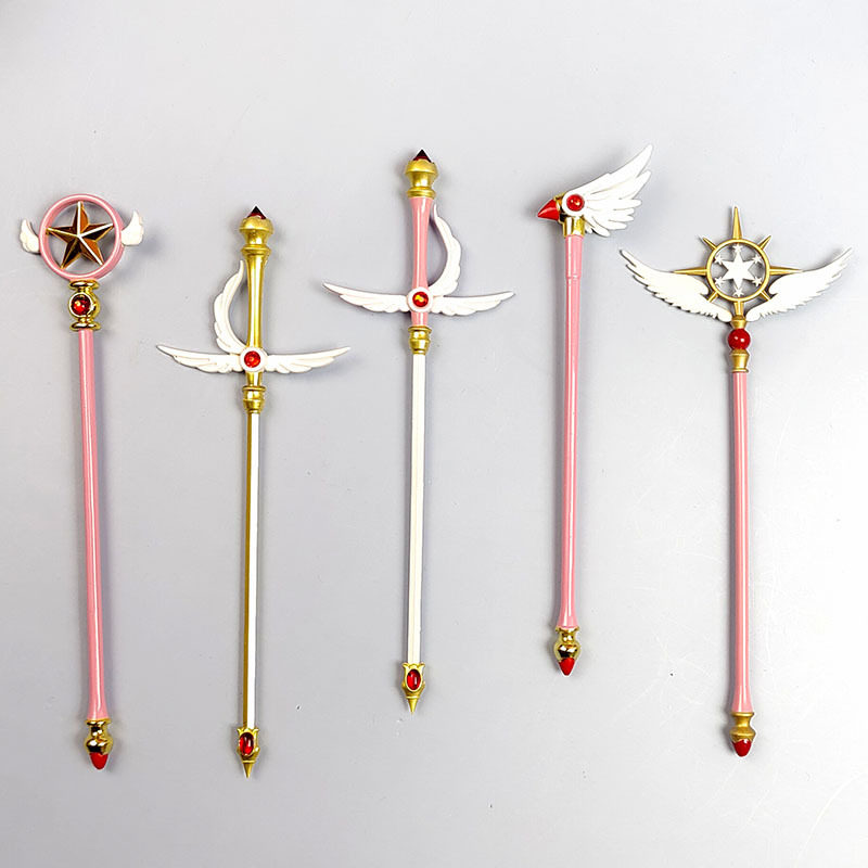百变魔小樱小号魔卡棒梦之杖魔法杖魔卡少女樱钥匙扣动漫周边杖
