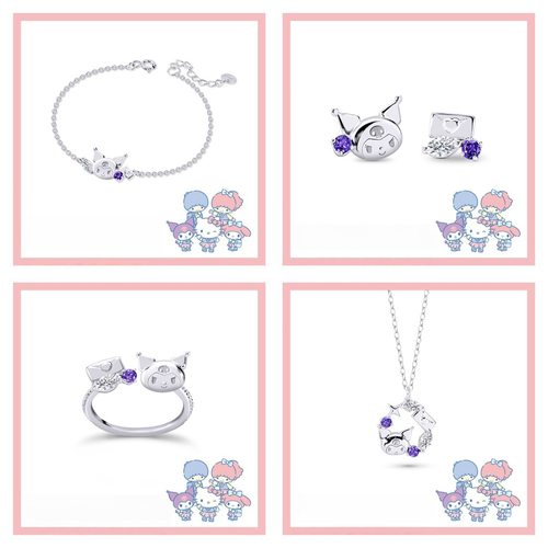 库洛米手链学院Mix系列凯蒂猫布丁狗帕恰狗库洛米甜美美乐蒂套装