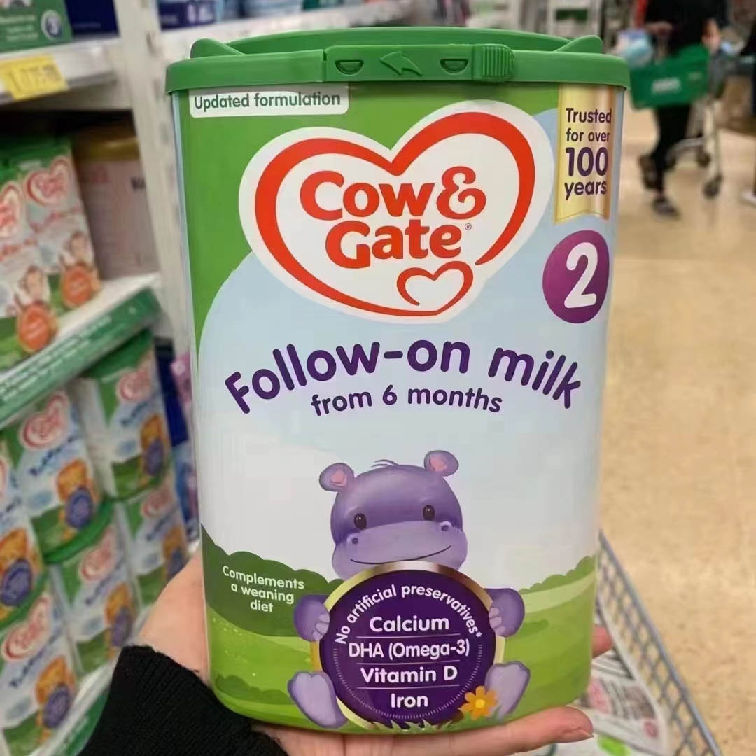 英国直邮包税 Cow&Gate 英国牛栏婴幼儿配方奶粉 2段 6-12个月