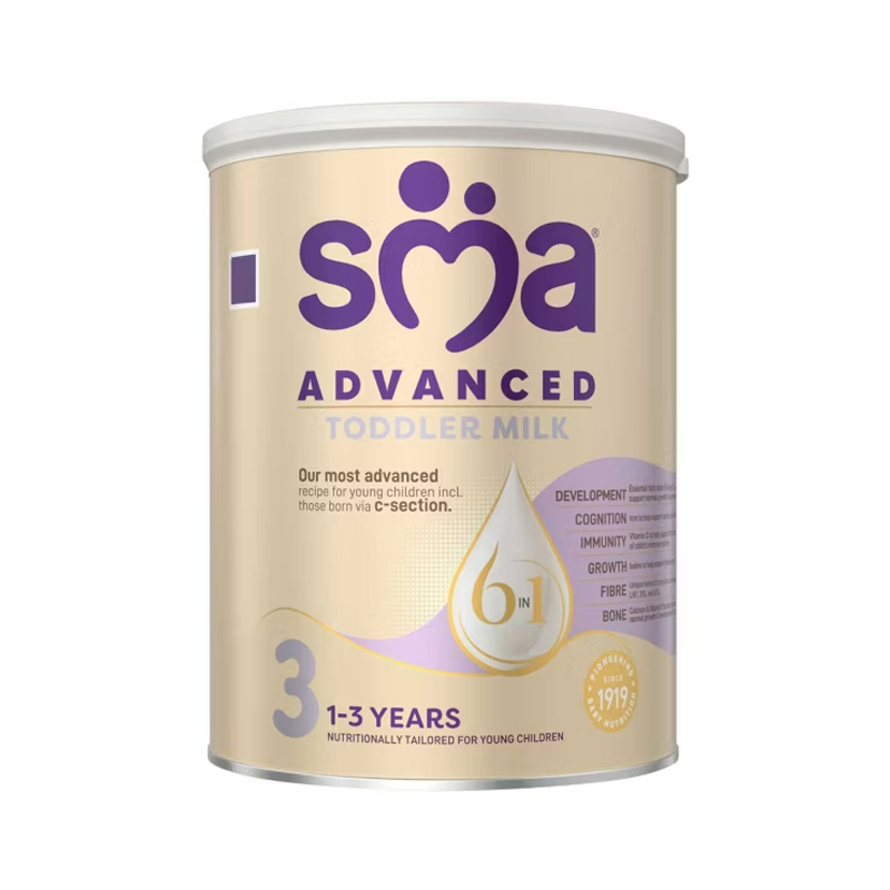 保税仓 27.04 惠氏SMA Advanced 至尊版HMOS婴幼儿奶粉 3段 800g