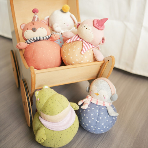 不倒翁婴儿安抚玩具手工diy材料