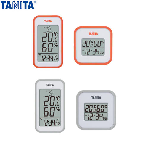 日本TANITA百利达室内温湿度计宝宝房间温度计精准温湿度表TT-558 - 封面