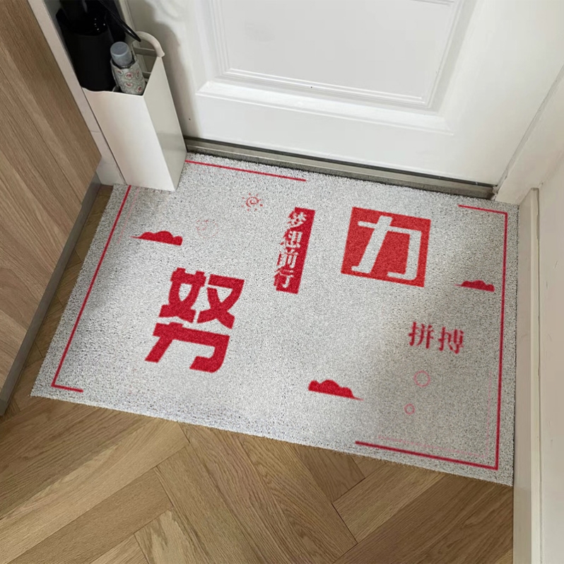 努力入户门地垫丝圈简约