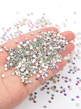 爱买就淘AB钻平底钻很闪狗狗饰品发卡diy宠物发饰装饰钻配件材料